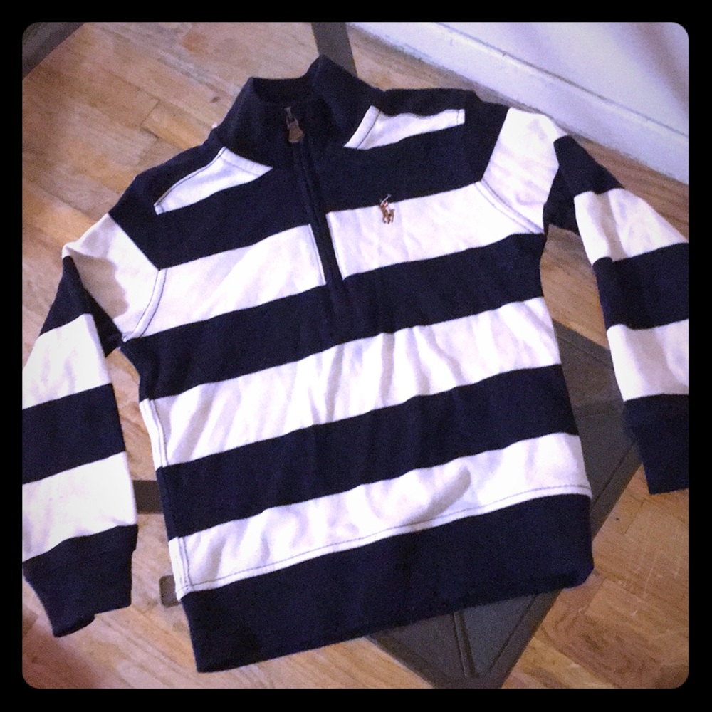 Zip up pull over long sleeve shirt